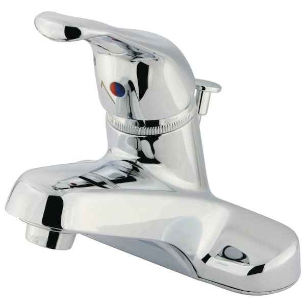 4" Centerset Bathroom Faucet, Chrome